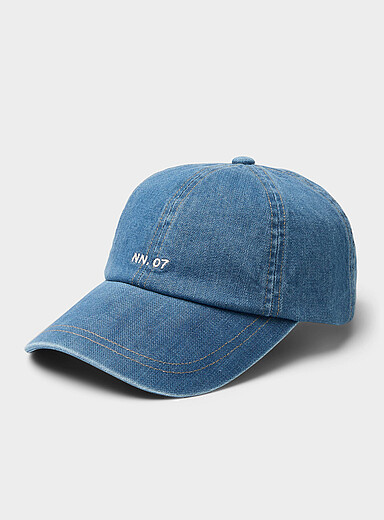 Mini logo denim cap