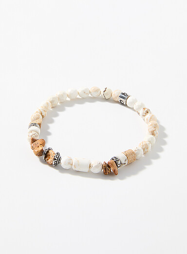 Tiger's Eye and natural stone bracelet