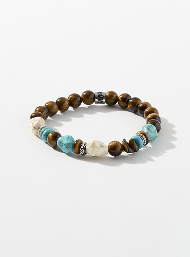 Le bracelet &oelig;il de tigre et pierres naturelles