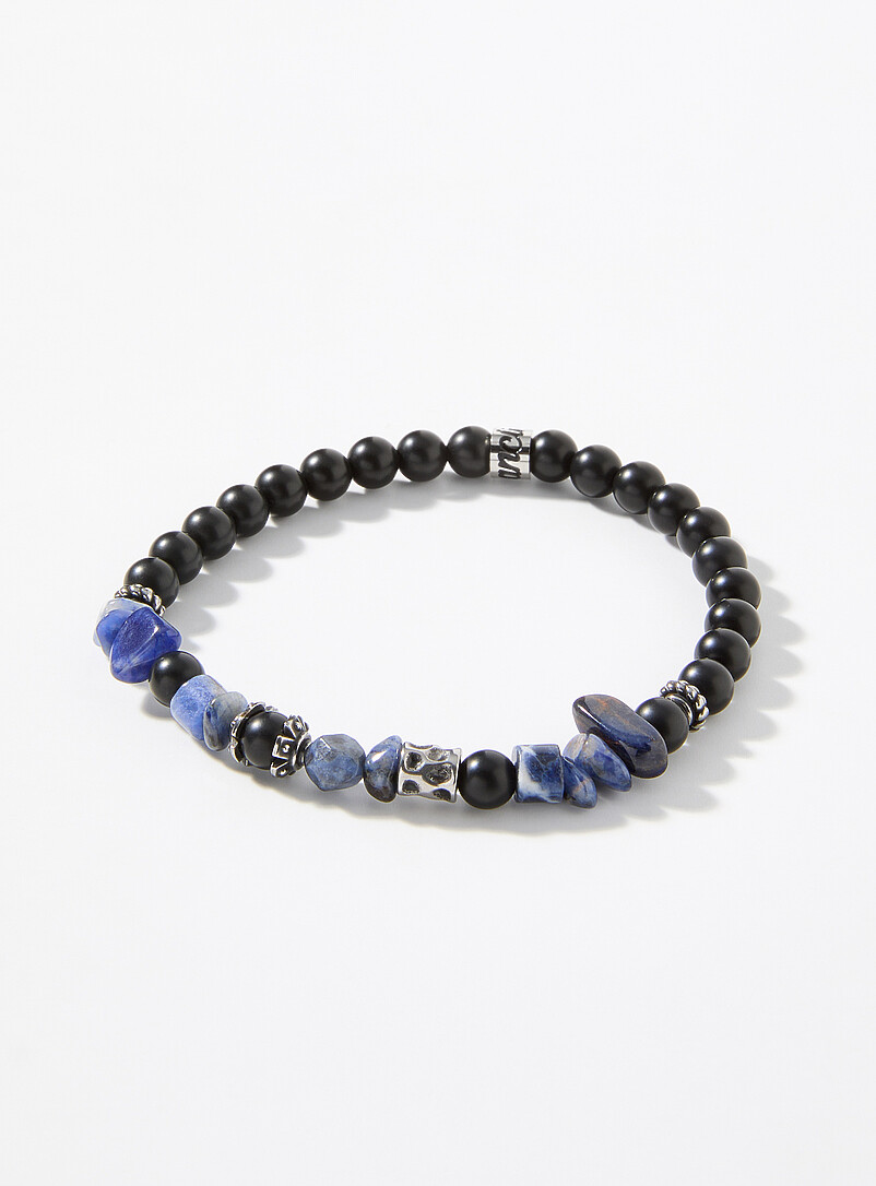 Tiger's Eye and natural stone bracelet product image (primary)
