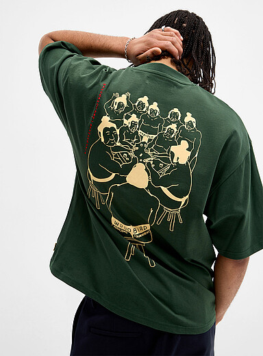 Le t-shirt graphique tournoi de mahjong