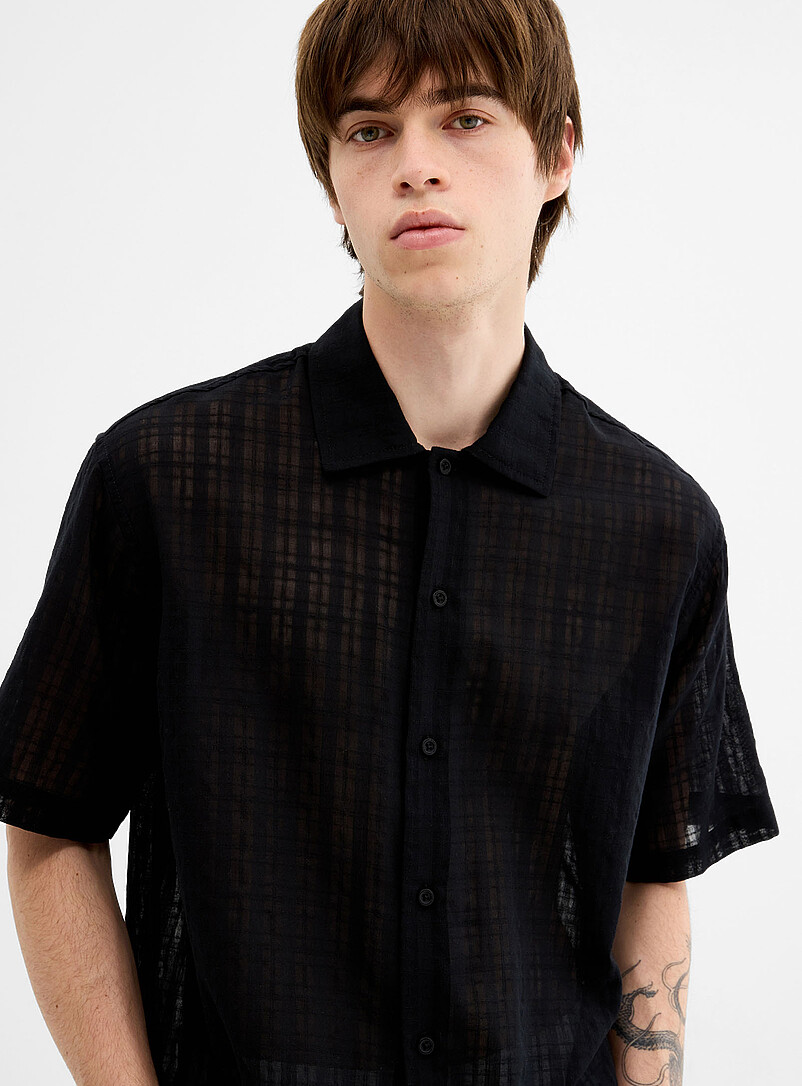 Banks Check Weave Shirt