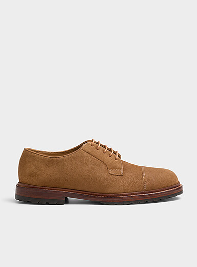 La chaussure derby su&egrave;de Jeffrey Homme