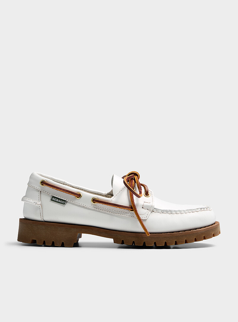 Ranger Tale White Boat Shoe