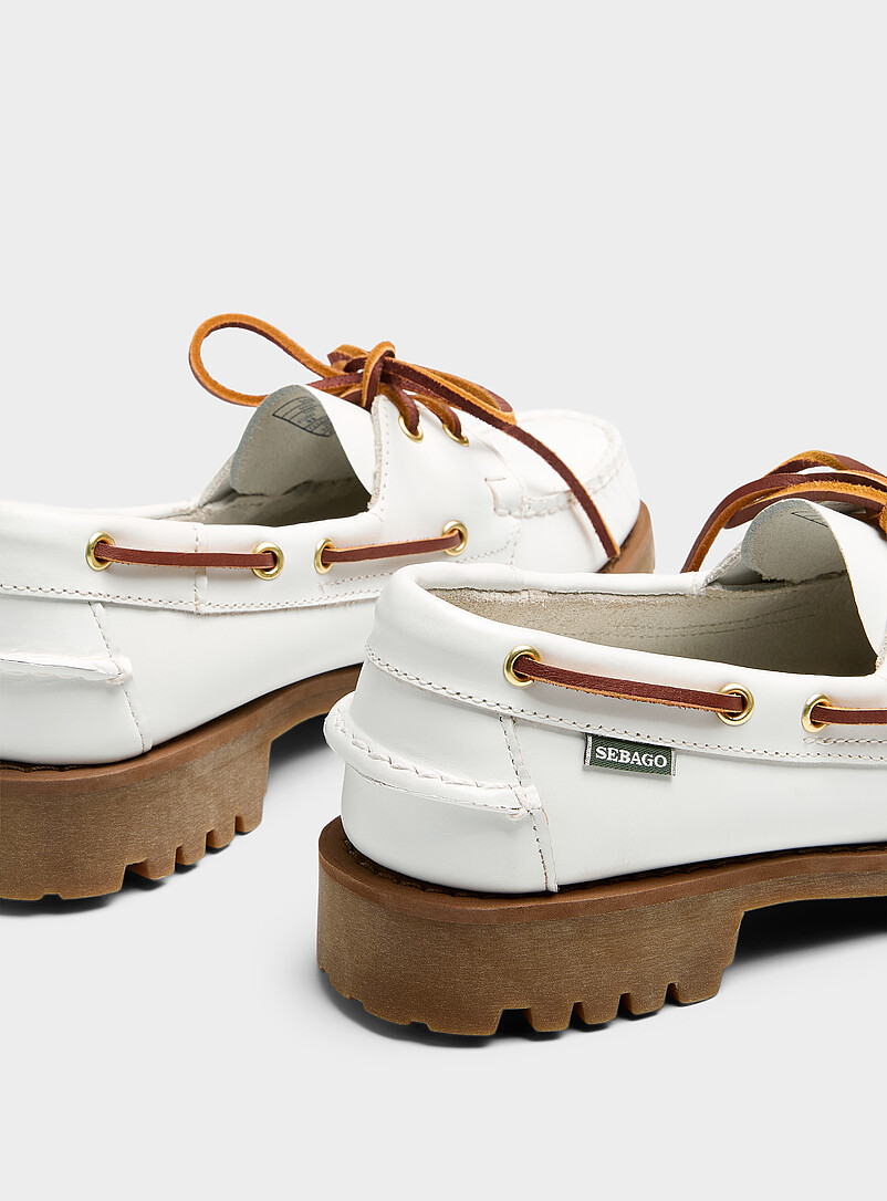 Ranger Tale white boat shoe product image 2