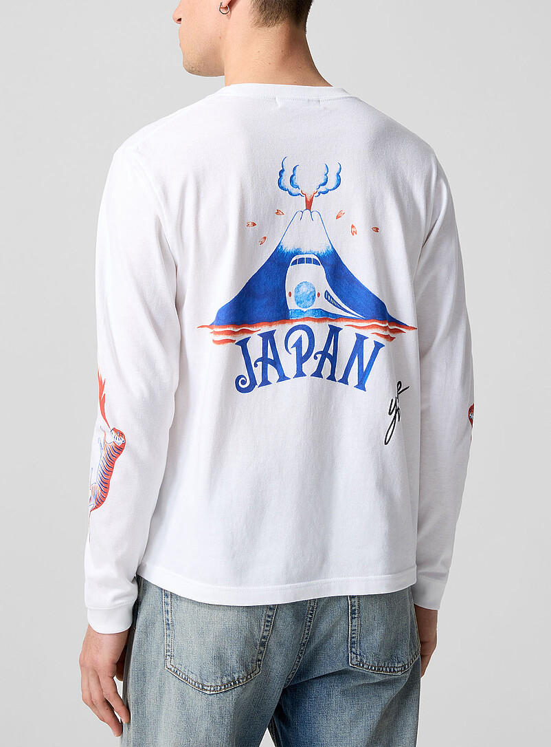 Japanese Symbols Long-Sleeve T-Shirt