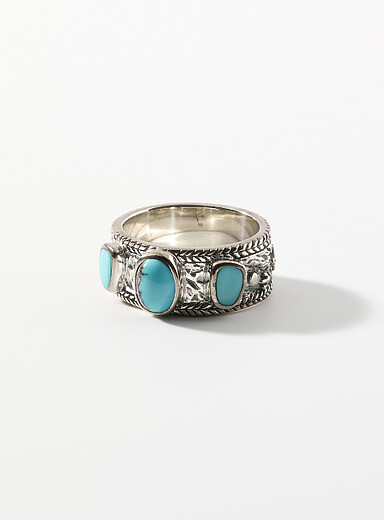 La bague en argent Horizon