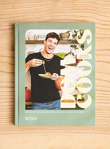 <i>Dom Cooks : des recettes simples pour c&eacute;l&eacute;brer chaque moment</i> cookbook