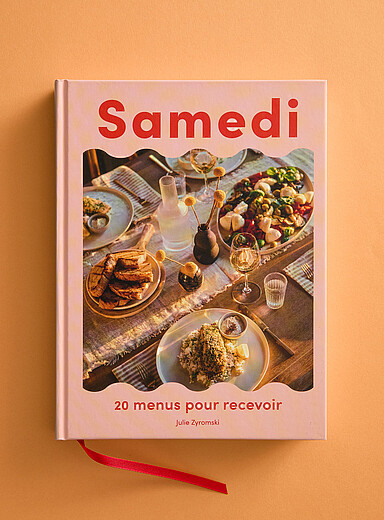 <i>Samedi : 20 menus pour recevoir</i> cookbook