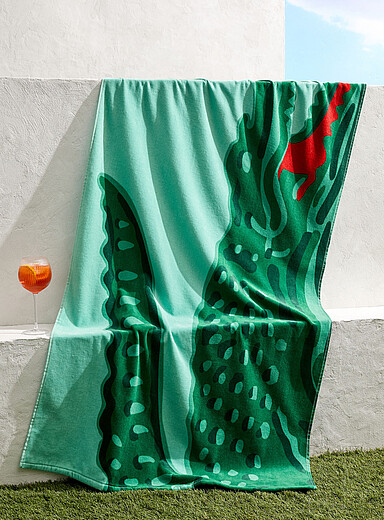 Watercroc beach towel 91 x 183 cm