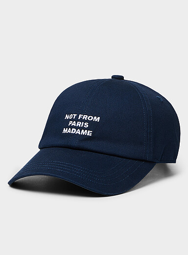 La casquette Not from Paris Madame