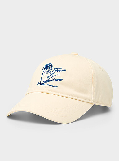 La casquette baseball Not from Paris Madame