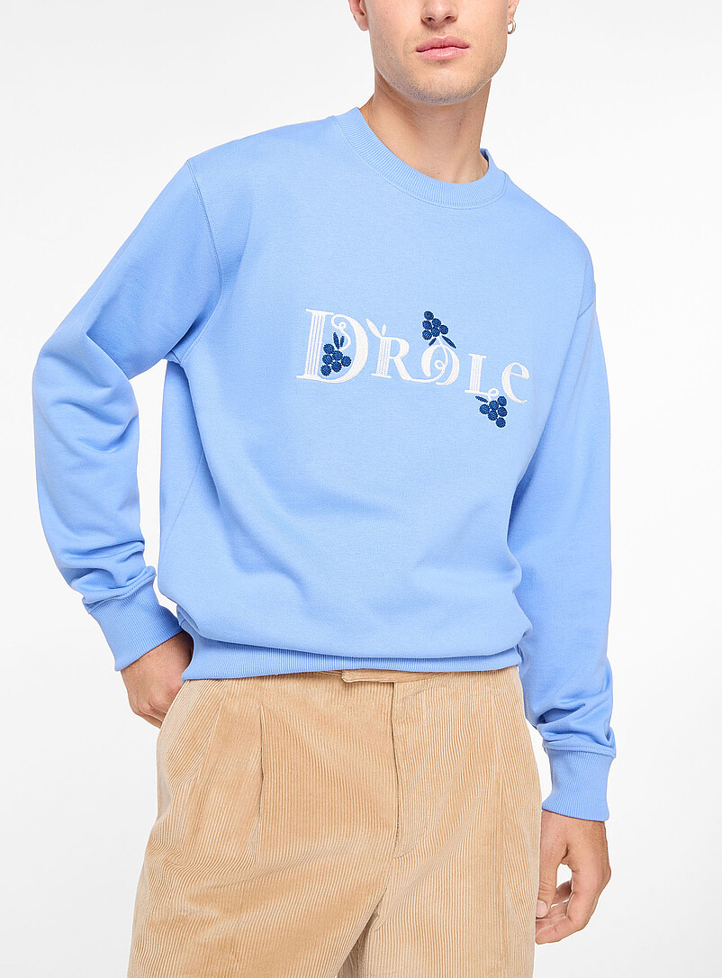 Grape cluster logo sweatshirt product image (primary)