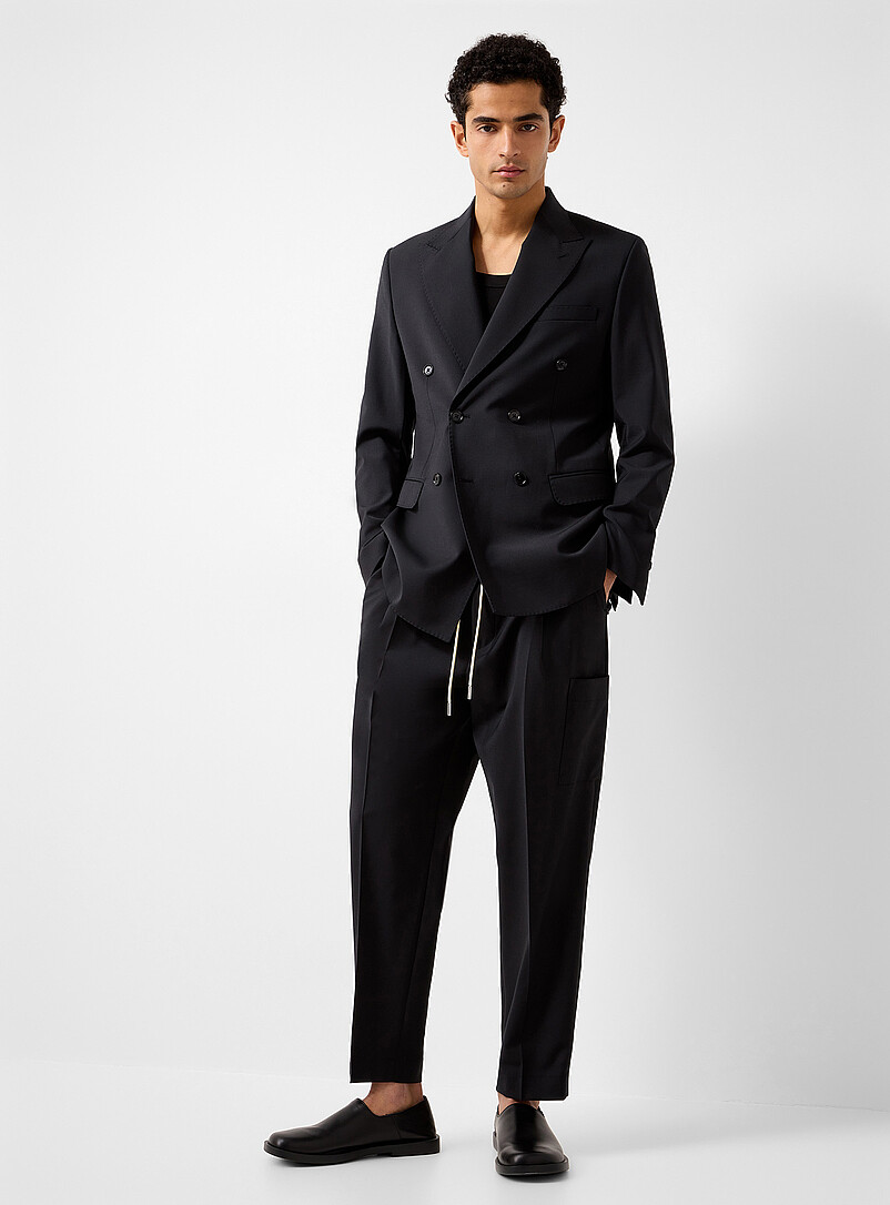 Comfort-Waist Pleated Pant
