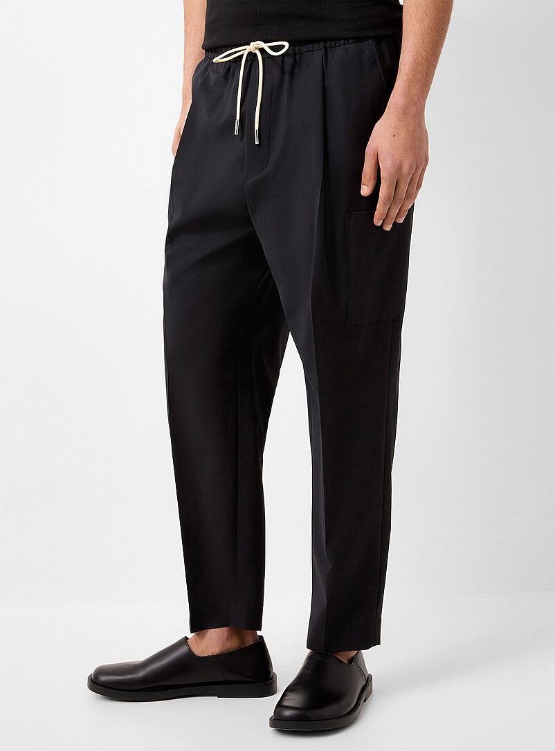 Comfort-waist pleated pant product image 2