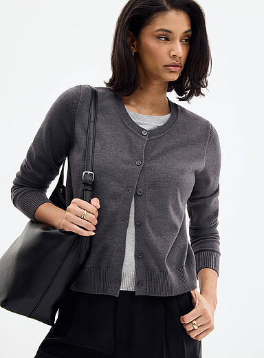Plain fooler cardigan | Contemporaine | Shop Women's Cardigans | Simons