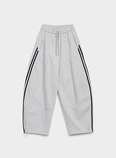 Barrel-leg sweatpant