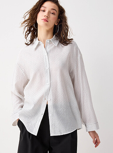La chemise minicarreaux