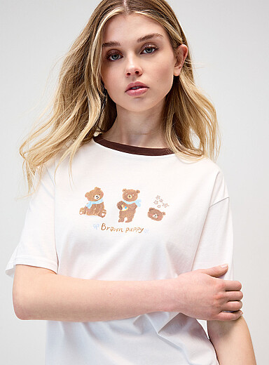 Teddy bears oversized T-shirt