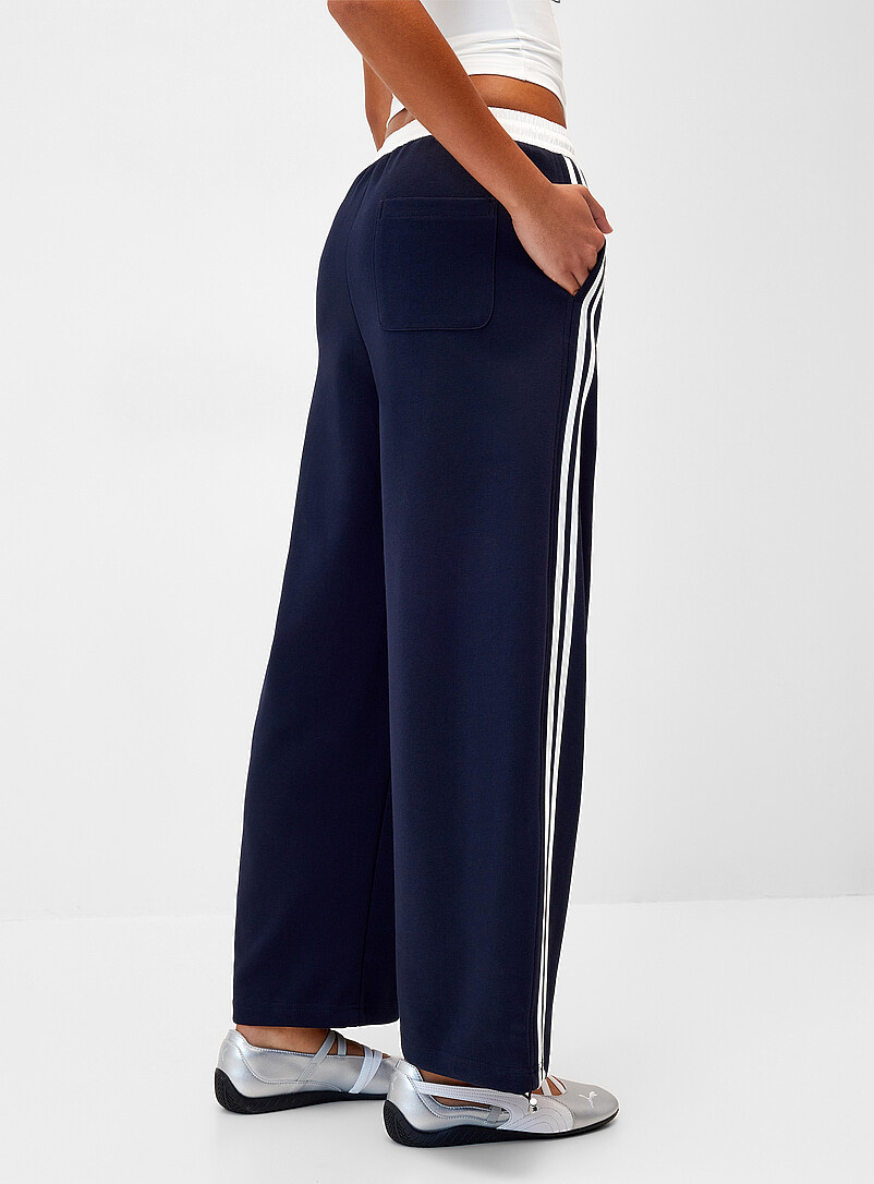 Contrasting stripes sweatpant | Twik | Shop Women's Casual Pants