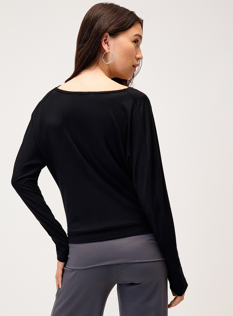 Striped tube layered effect T-shirt product image 3