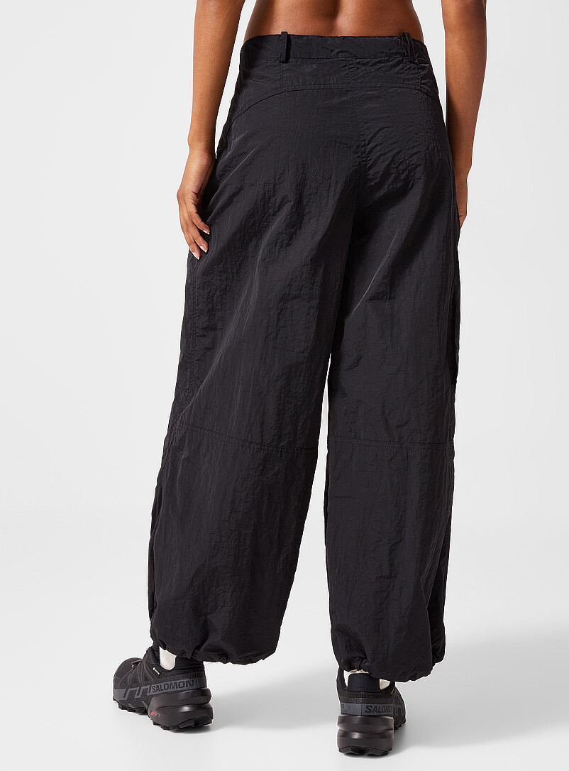 Crisp fabric loose parachute pant product image 2