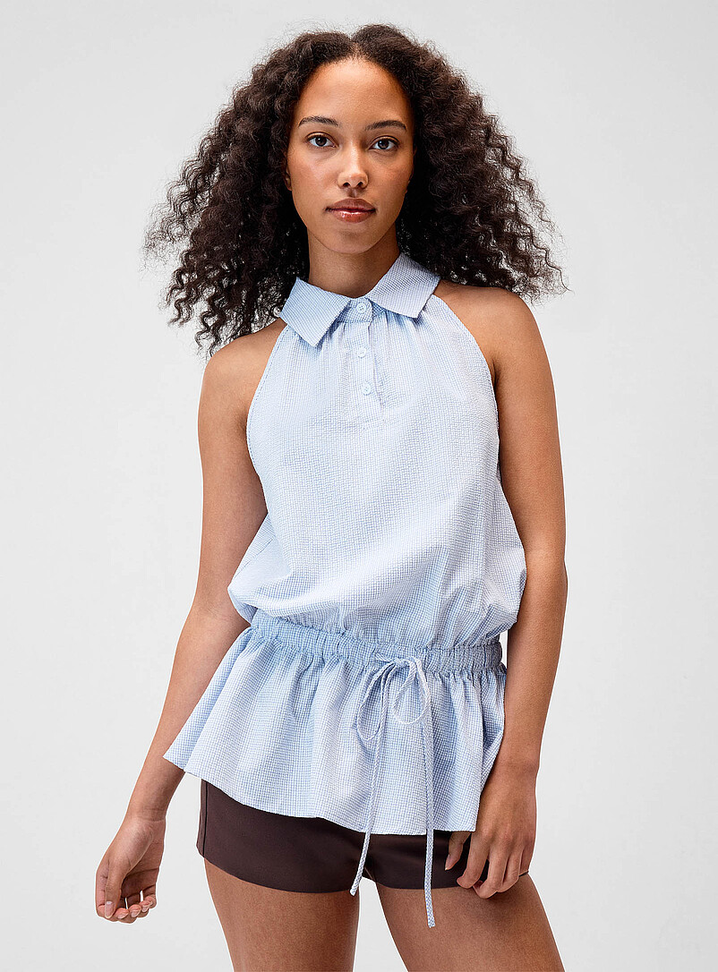 Peplum waist shirt-cami product image 2