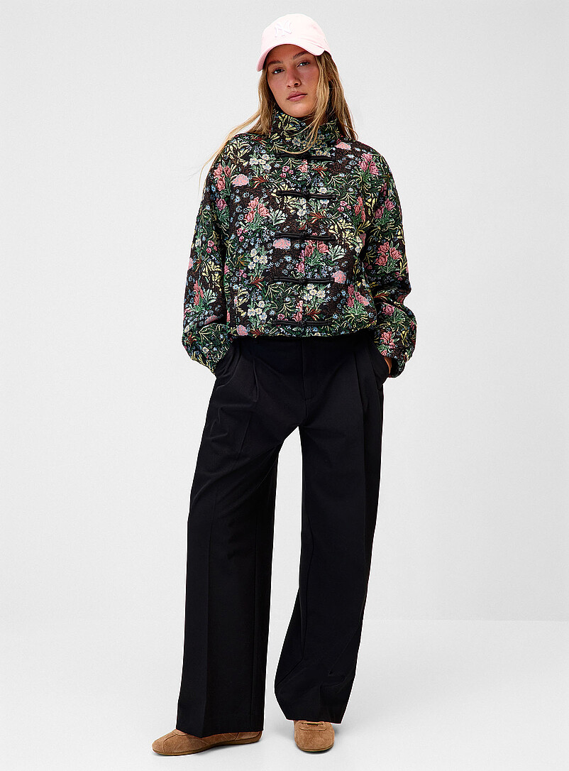 Floral jacquard jacket product image 2