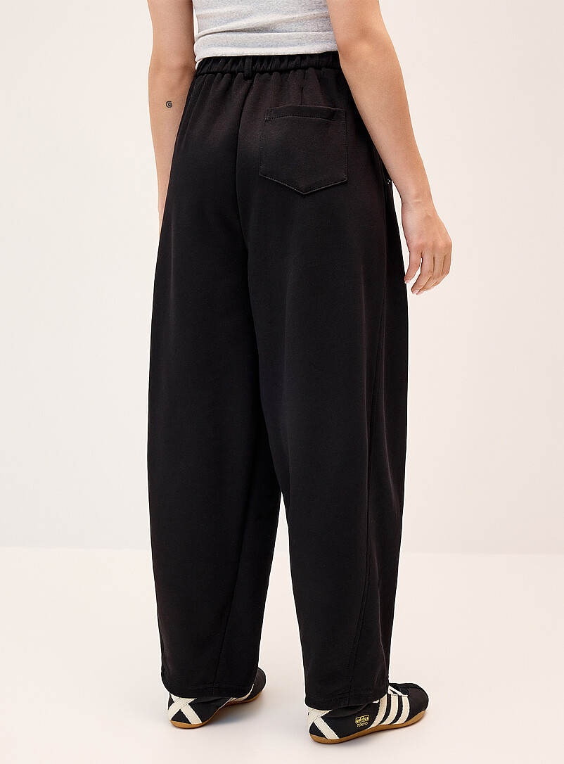 Barrel-leg dress sweatpant product image 3