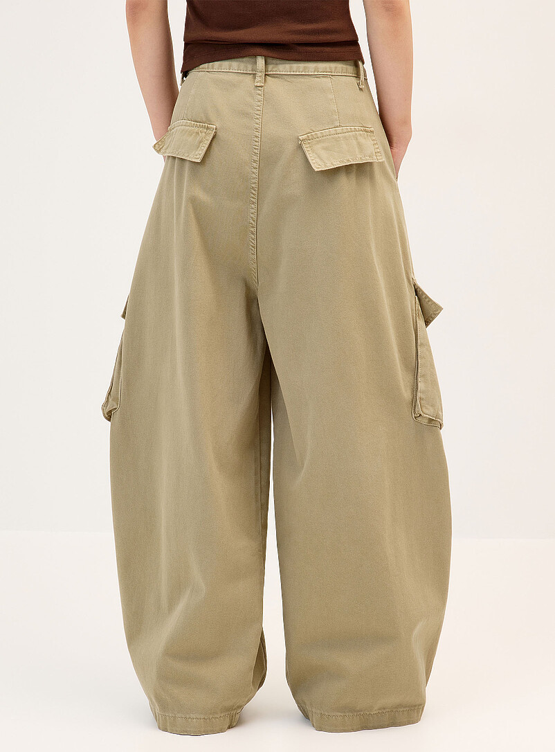 Cargo barrel-leg pant product image 3
