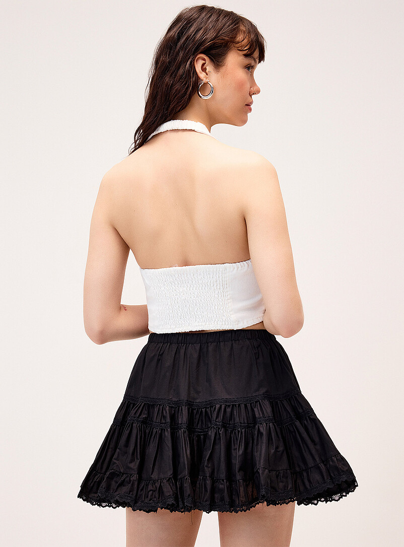 Puffy tiered miniskirt product image 3