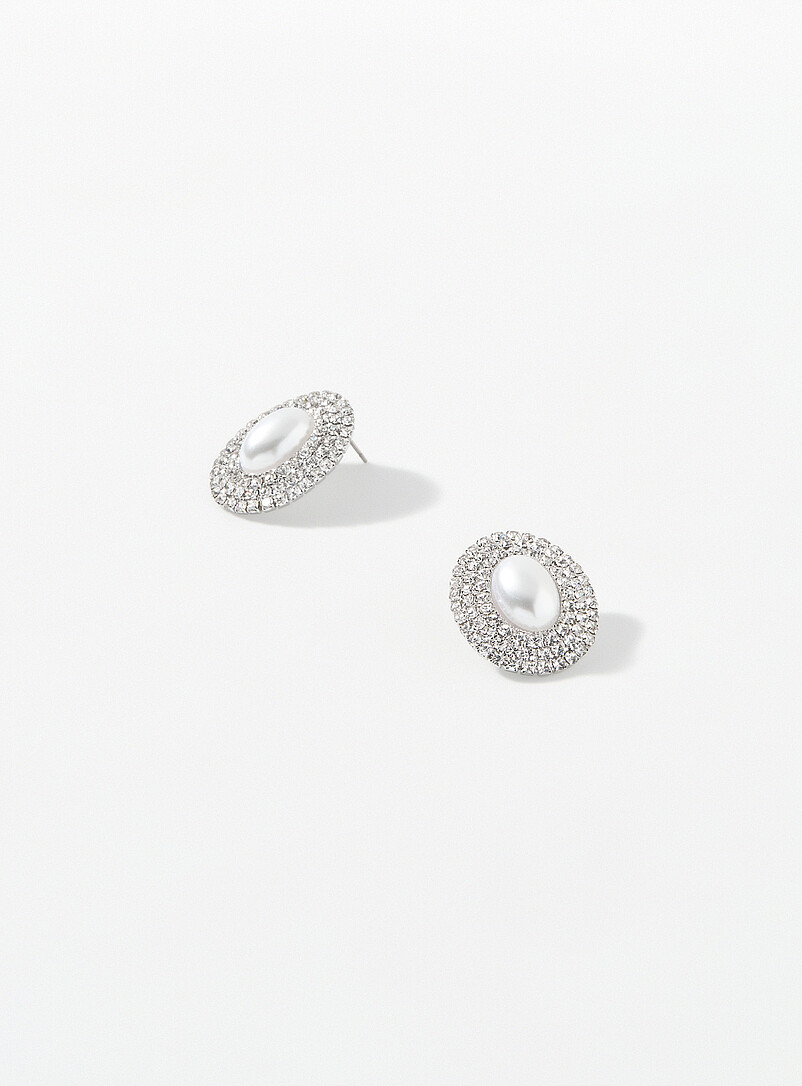 Grandes Boucles D'Oreilles En Argent Pour Femme - Style Élégant Et Pas Cher - Neuf Avec Étiquettes