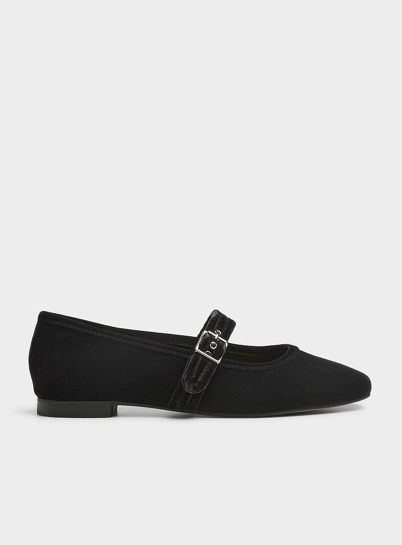 Talons Michael Antonio Rouge Et Noir Mary Jane - Taille US 8, Talon Moyen Stiletto, Occasion En Cuir