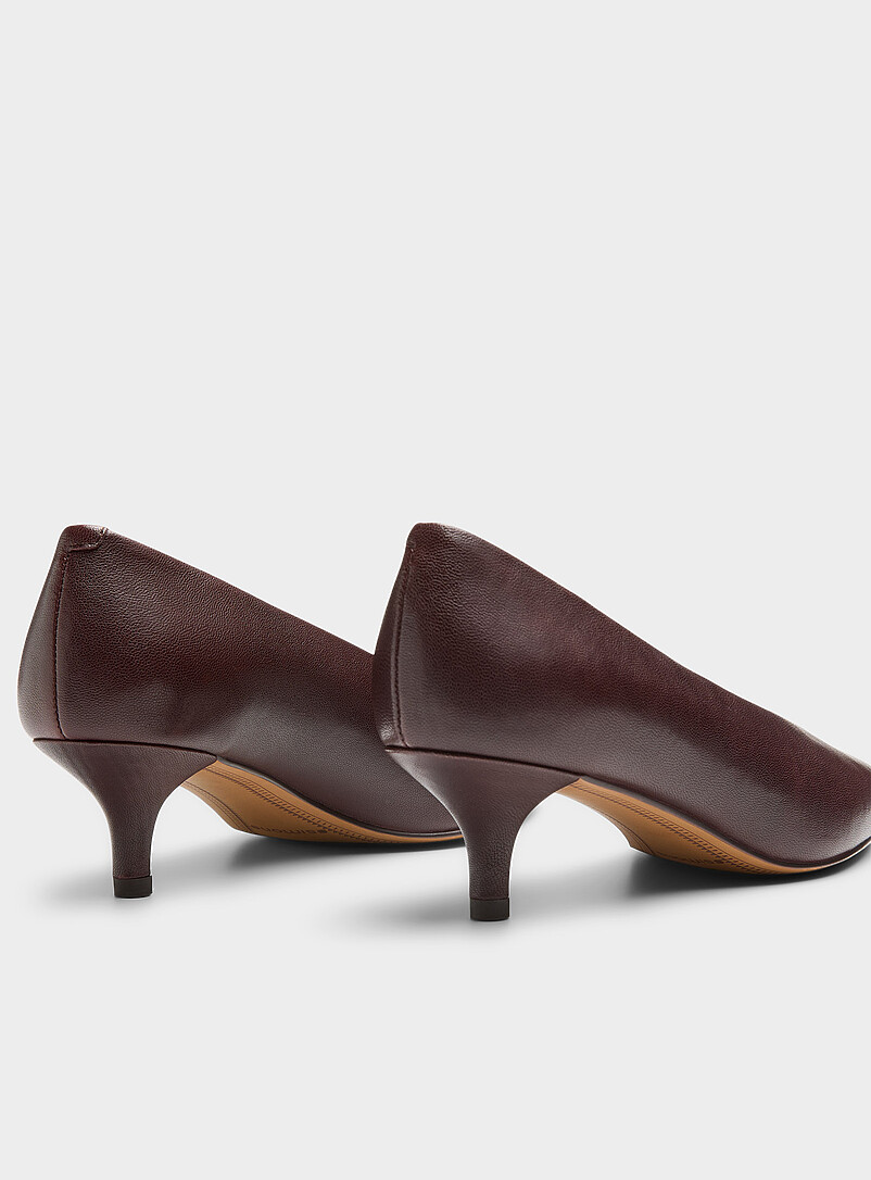Slim opening kitten heel pumps Women product image 2