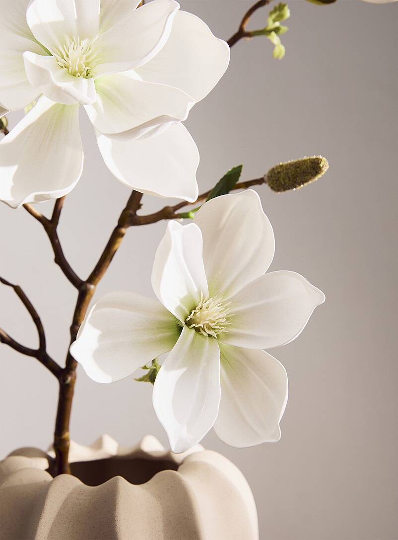 Simons Maison: La branche imitation magnolia Rose