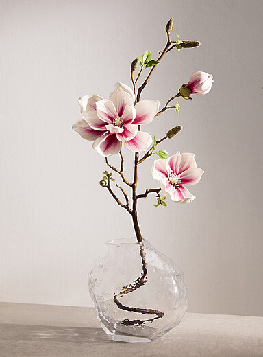 Artificial magnolia branch