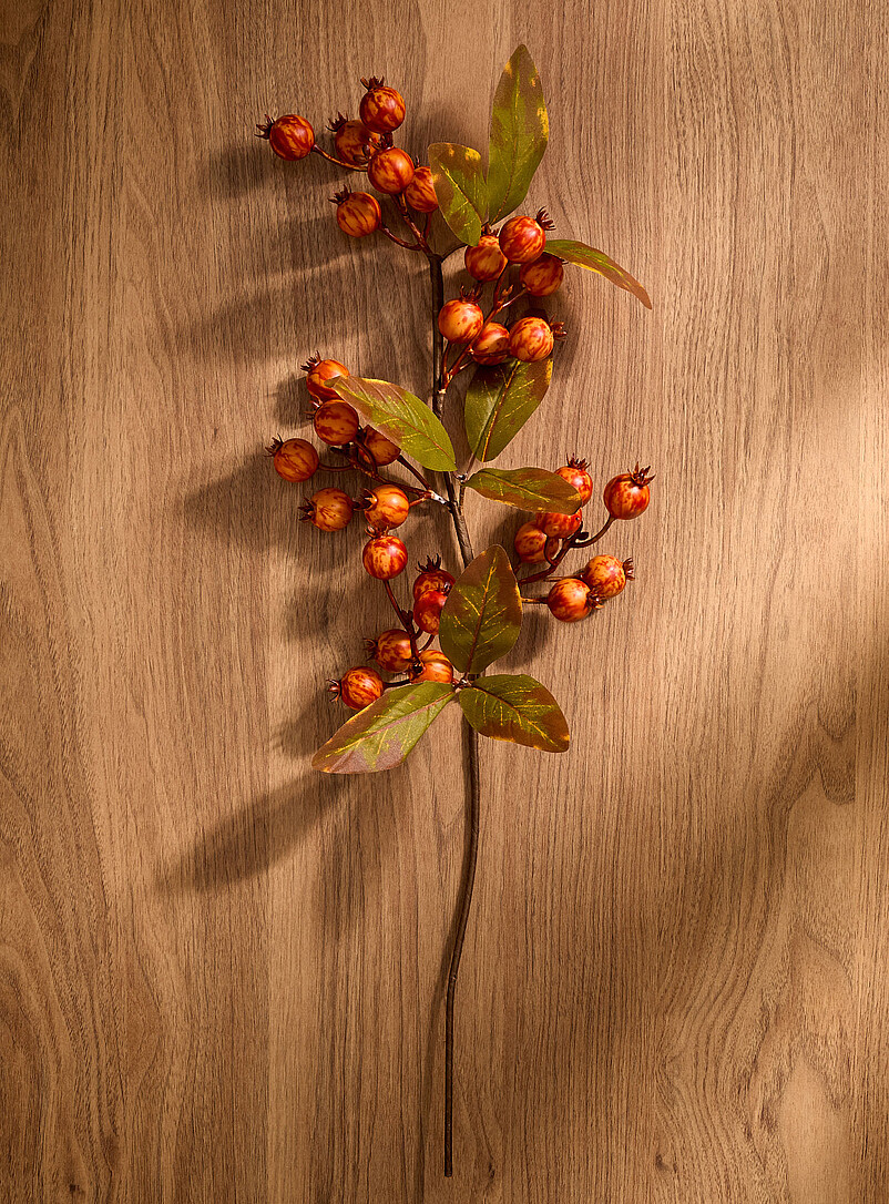 Artificial autumn berry branch product image 3