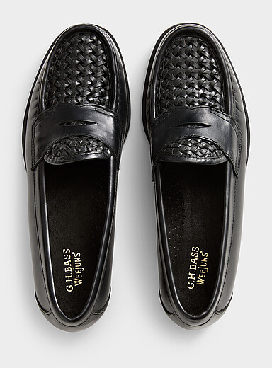 Le fl&acirc;neur Weejuns logan tressage panier Homme