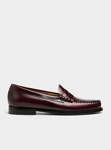Le fl&acirc;neur Weejuns Larson rouge vin Homme