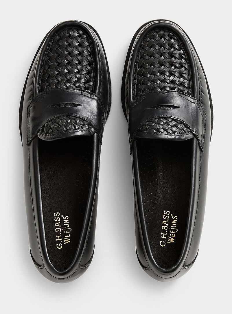Logan Weejuns basketweave penny loafers Men product image (primary)