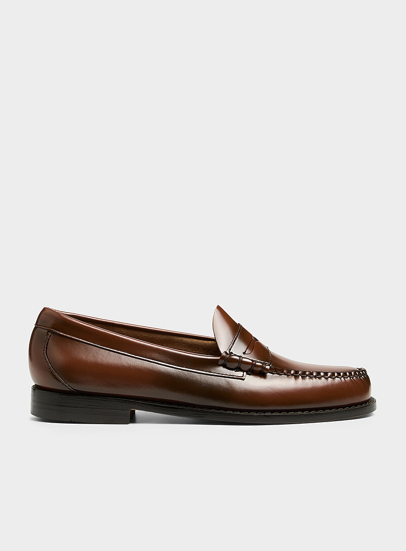 Larson Weejuns whiskey-brown loafers Men product image (primary)