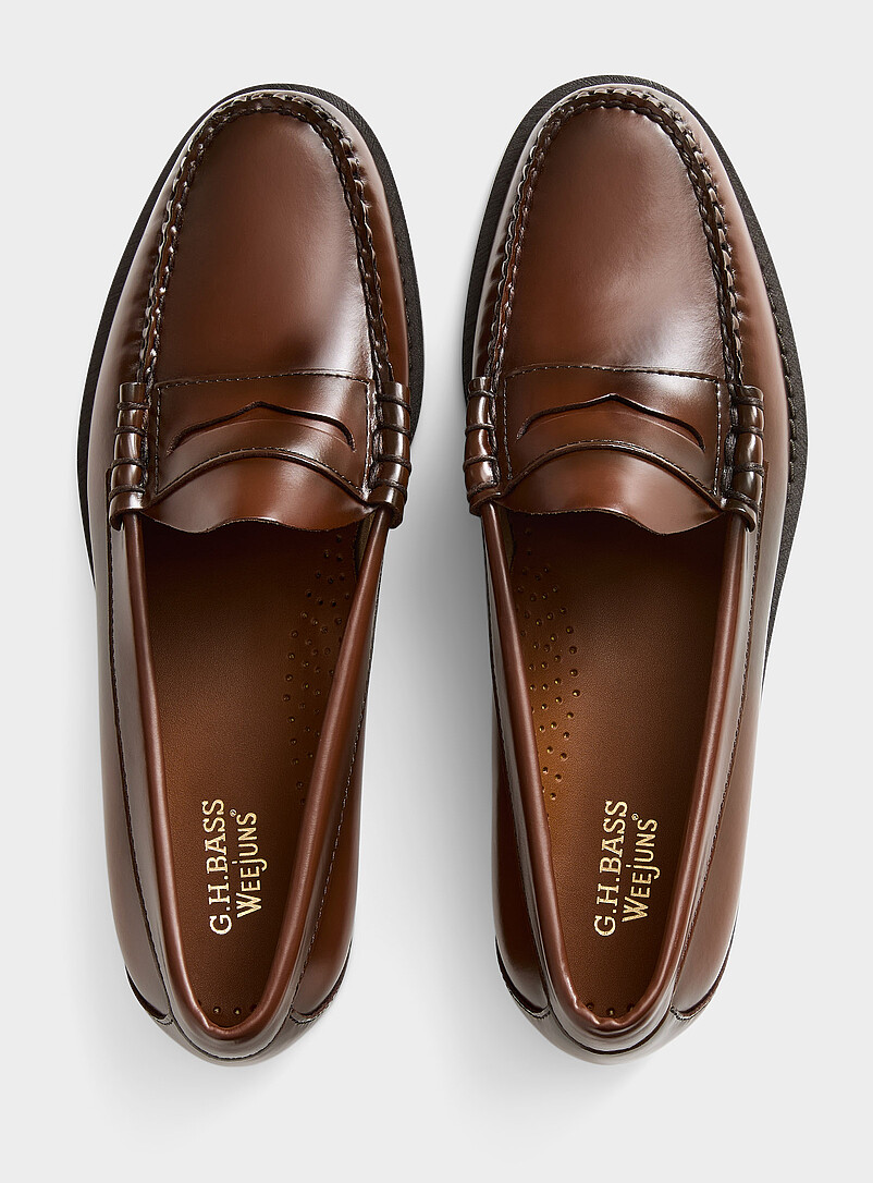 Larson Weejuns whiskey-brown loafers Men product image 3