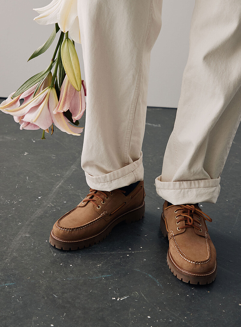 Ranger Camp suede boat shoes Men product image (primary)