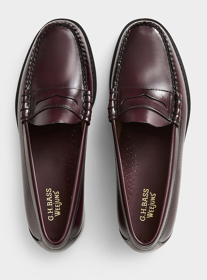 Larson Weejuns wine-red loafers Men product image 3