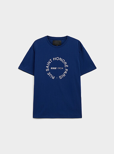 Rue Saint Honor&eacute; circular-logo T-shirt