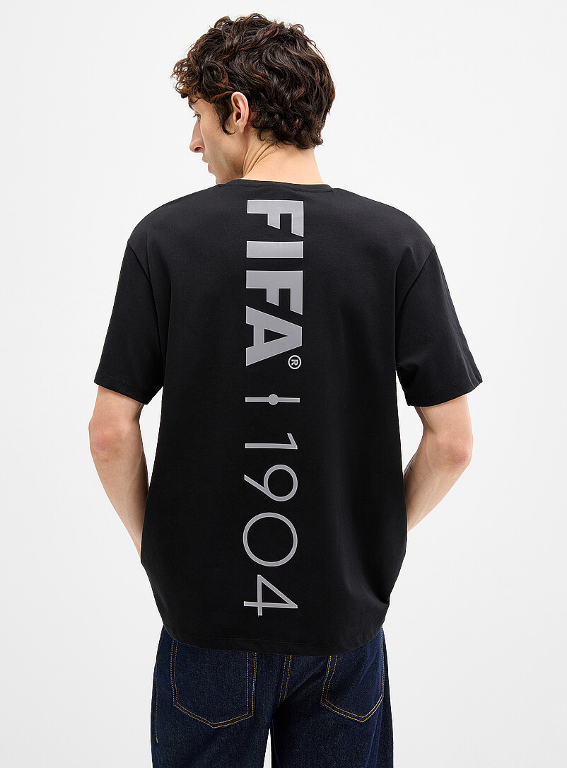 Reflective FIFA logo T-shirt product image (primary)