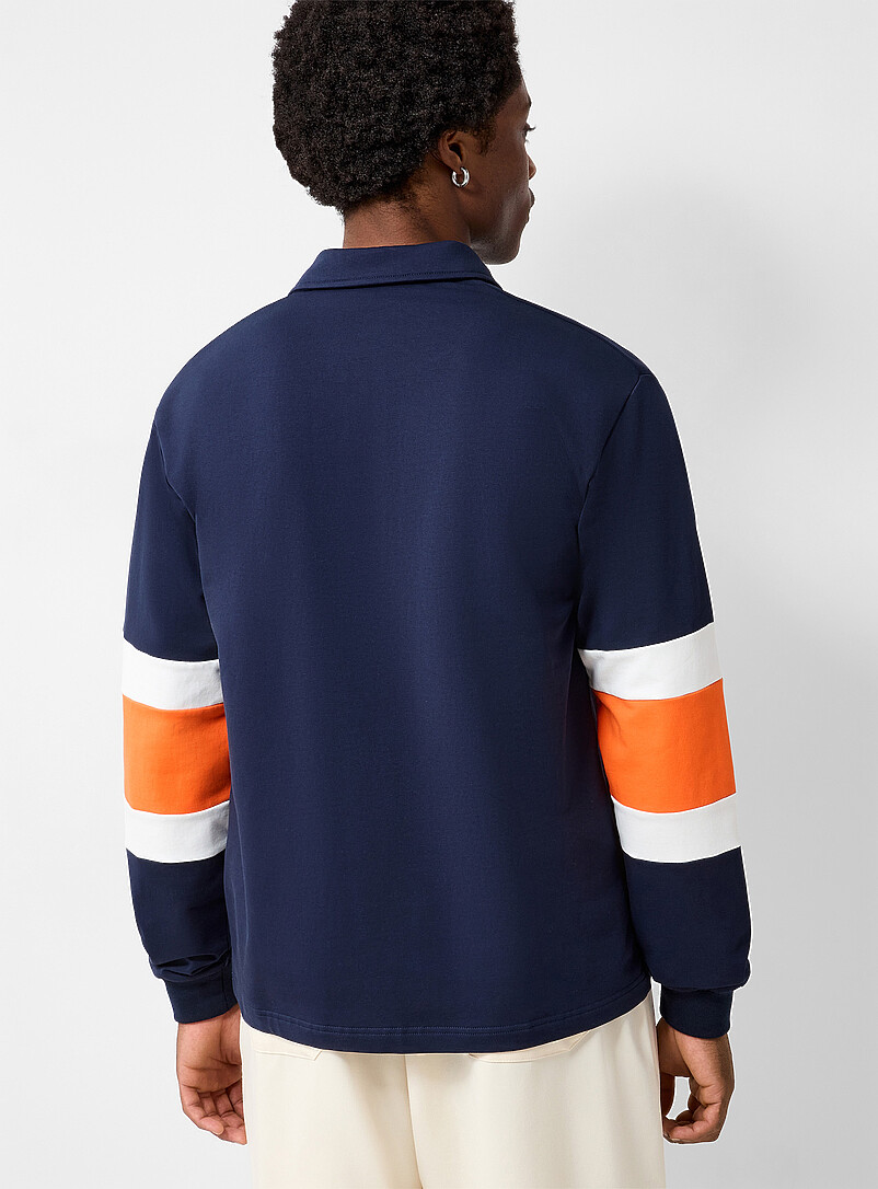 August rugby-style golf polo product image 2