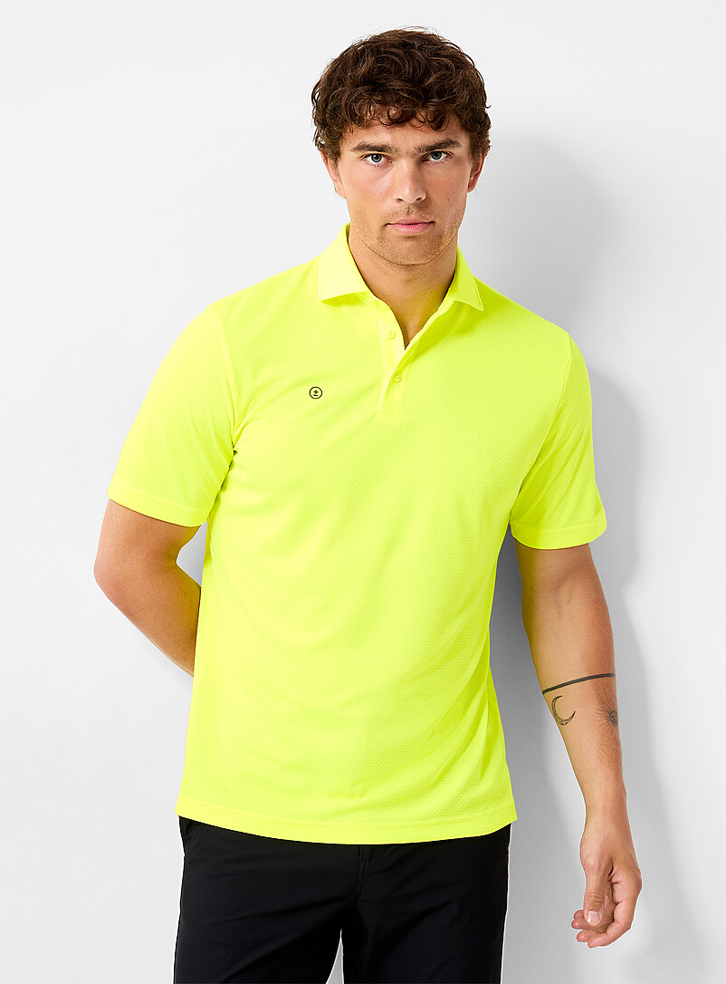 Science Neon Golf Polo