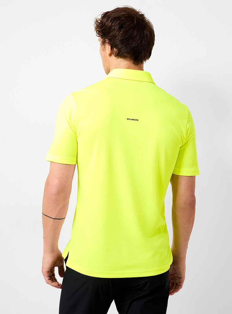 Science neon golf polo product image 3