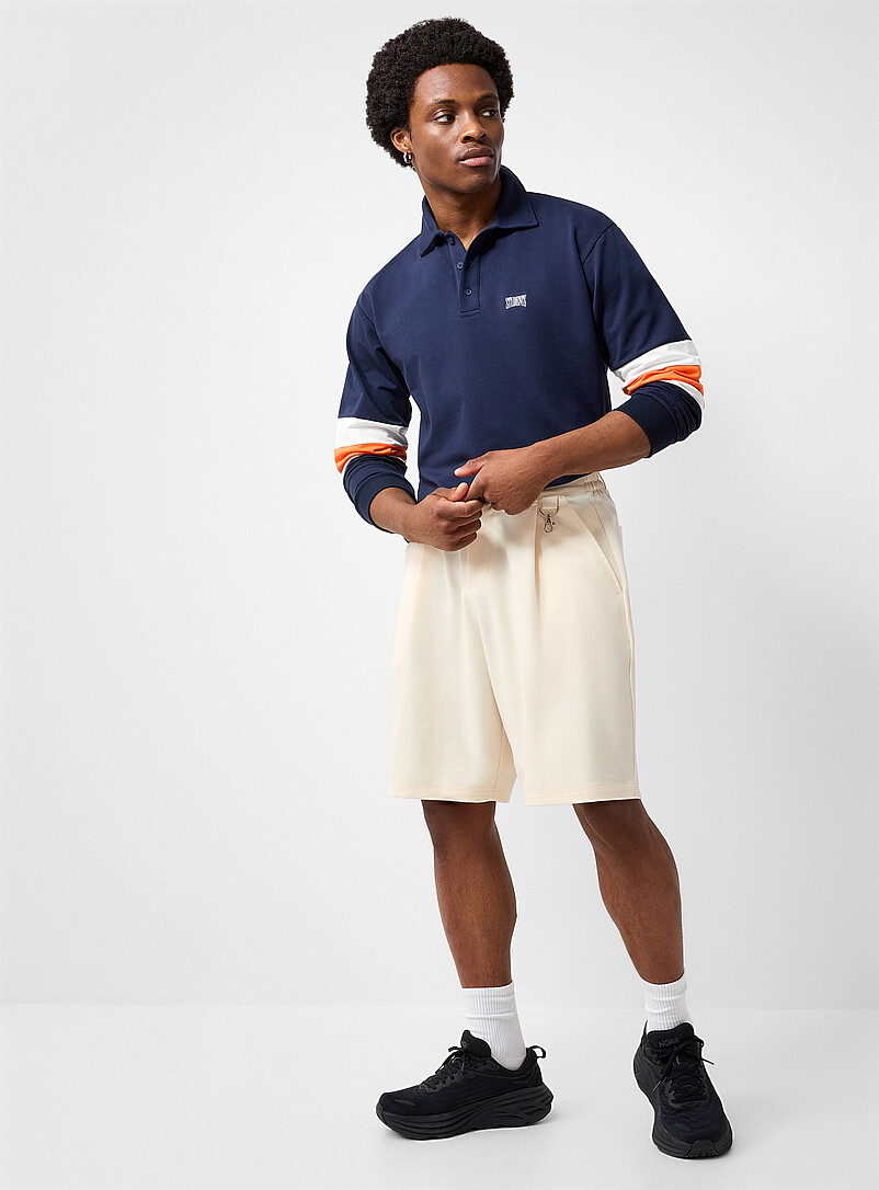 Calculus Loose Pleated Golf Bermudas